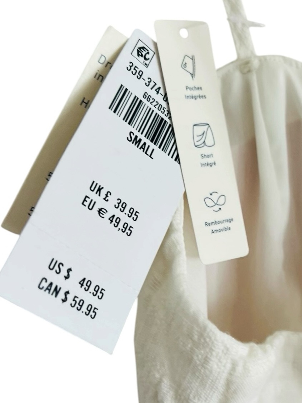 Hollister White Cami Dress - Picture 3 of 5